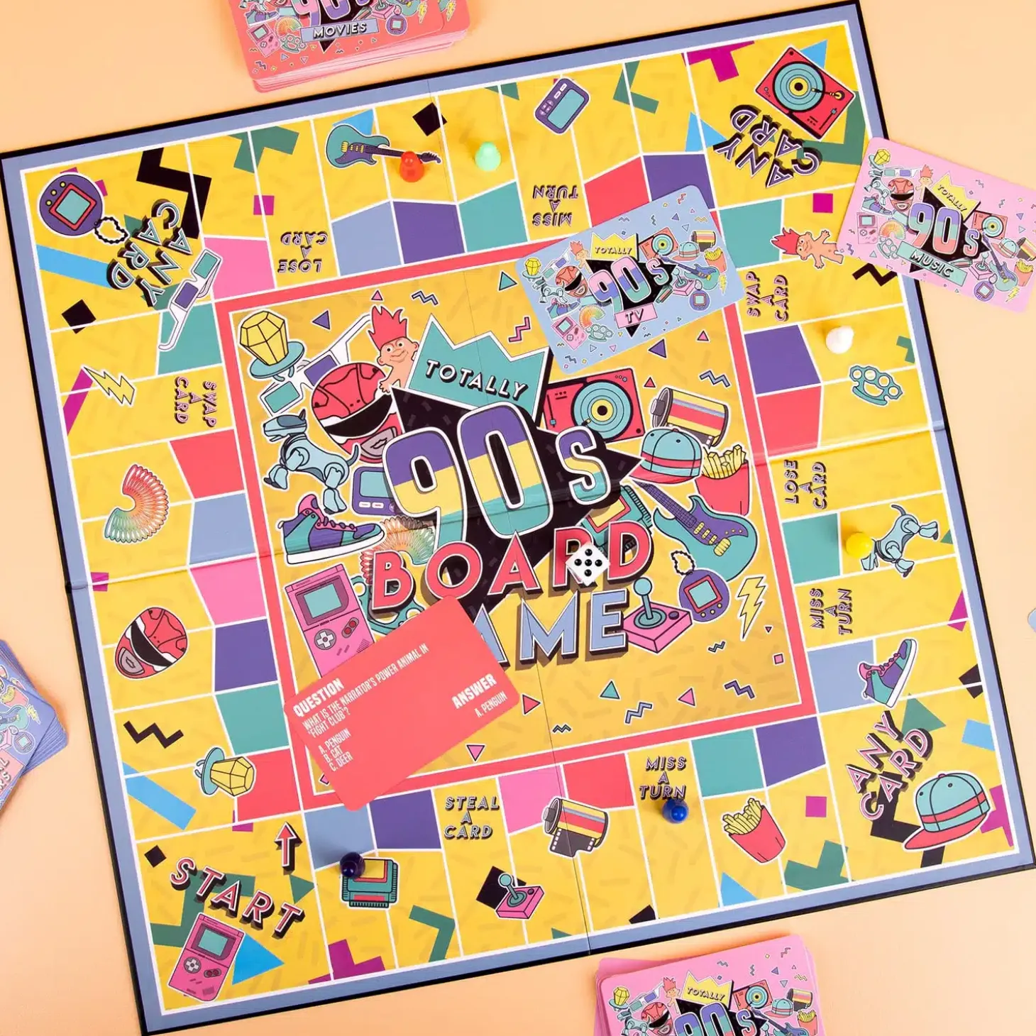 Totally 90s bordspel