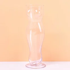 Vrouwentorso bierglas