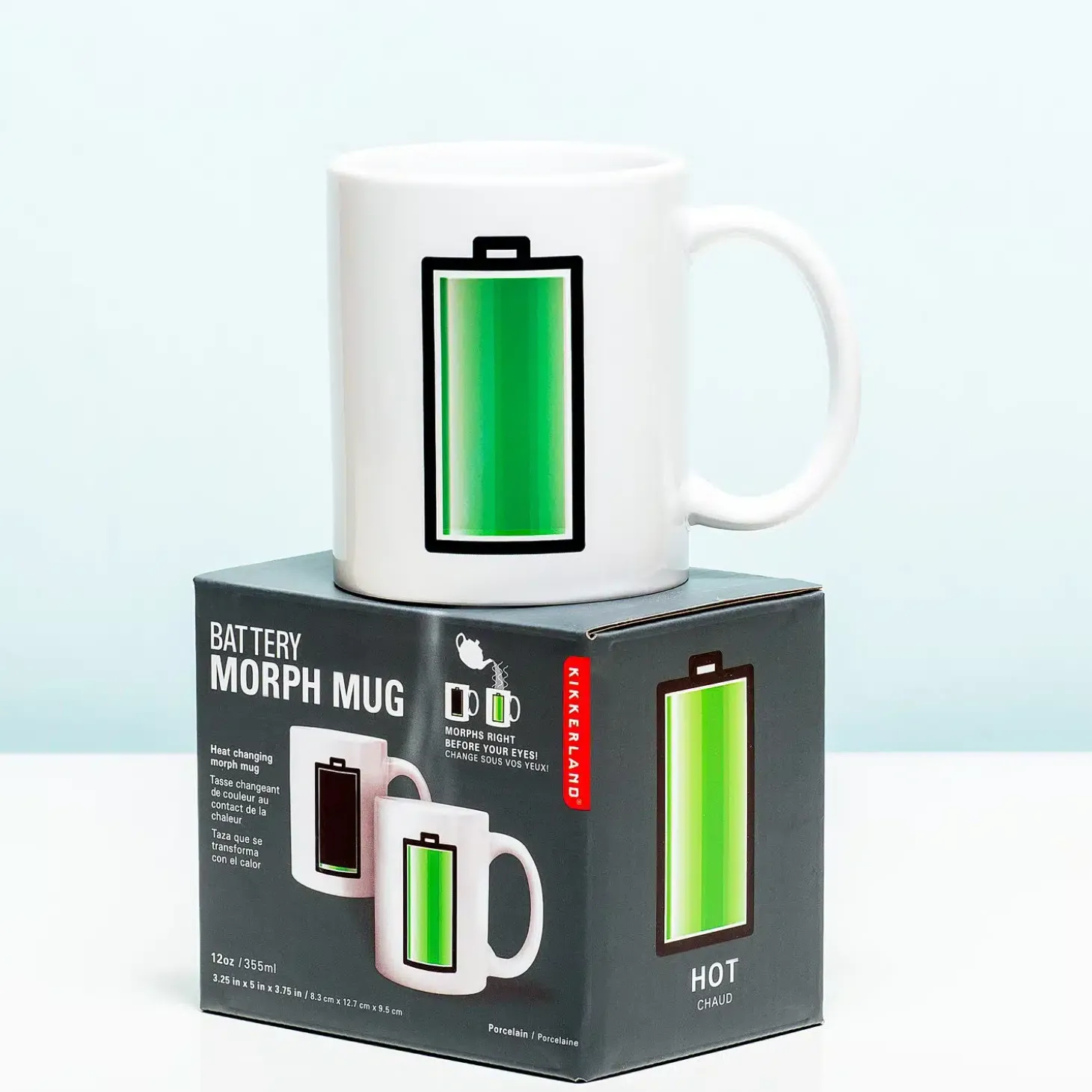Warmtegevoelige Mok Batterij