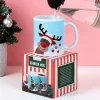 Warmtegevoelige rendier kerstmok