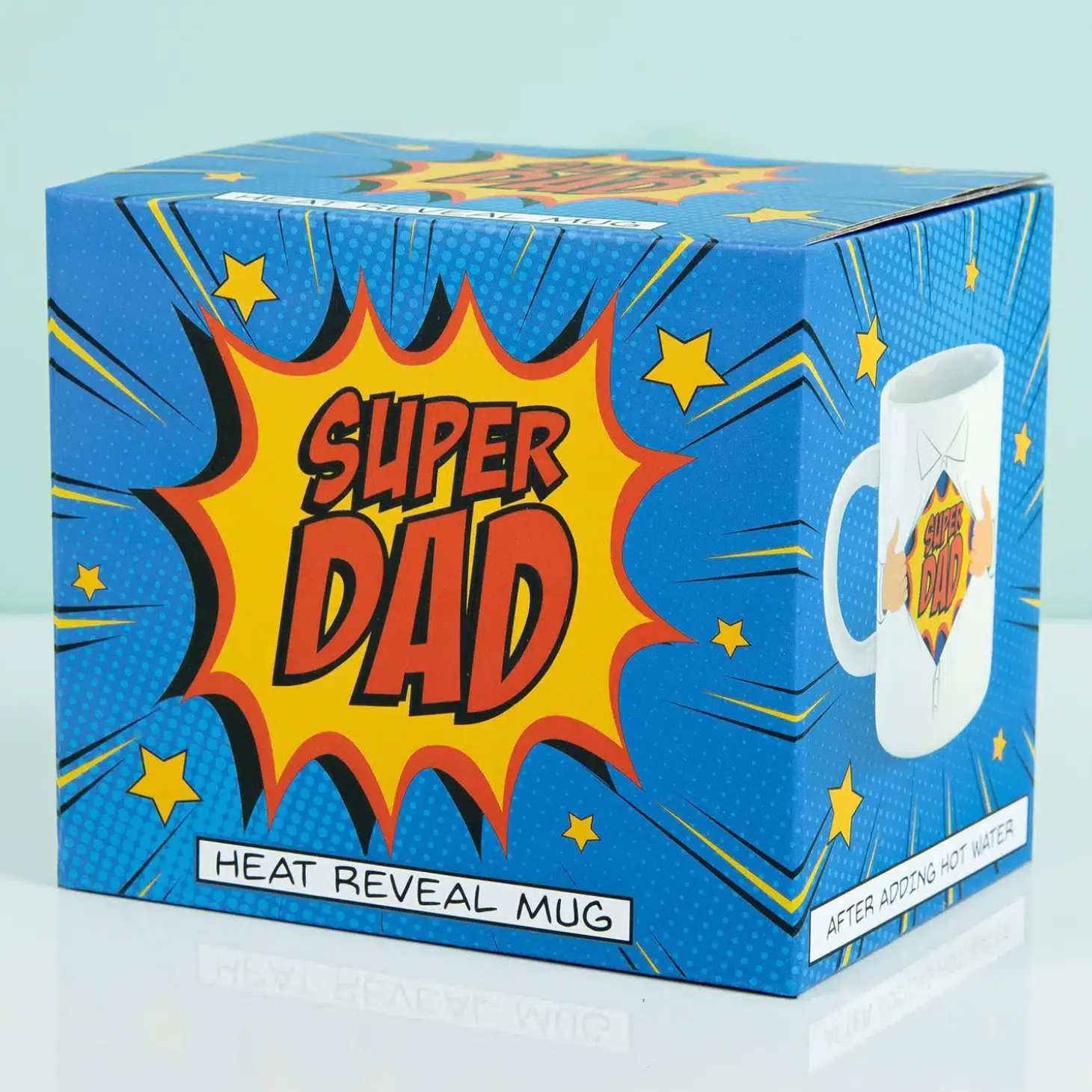 Warmtegevoelige Super Dad mok