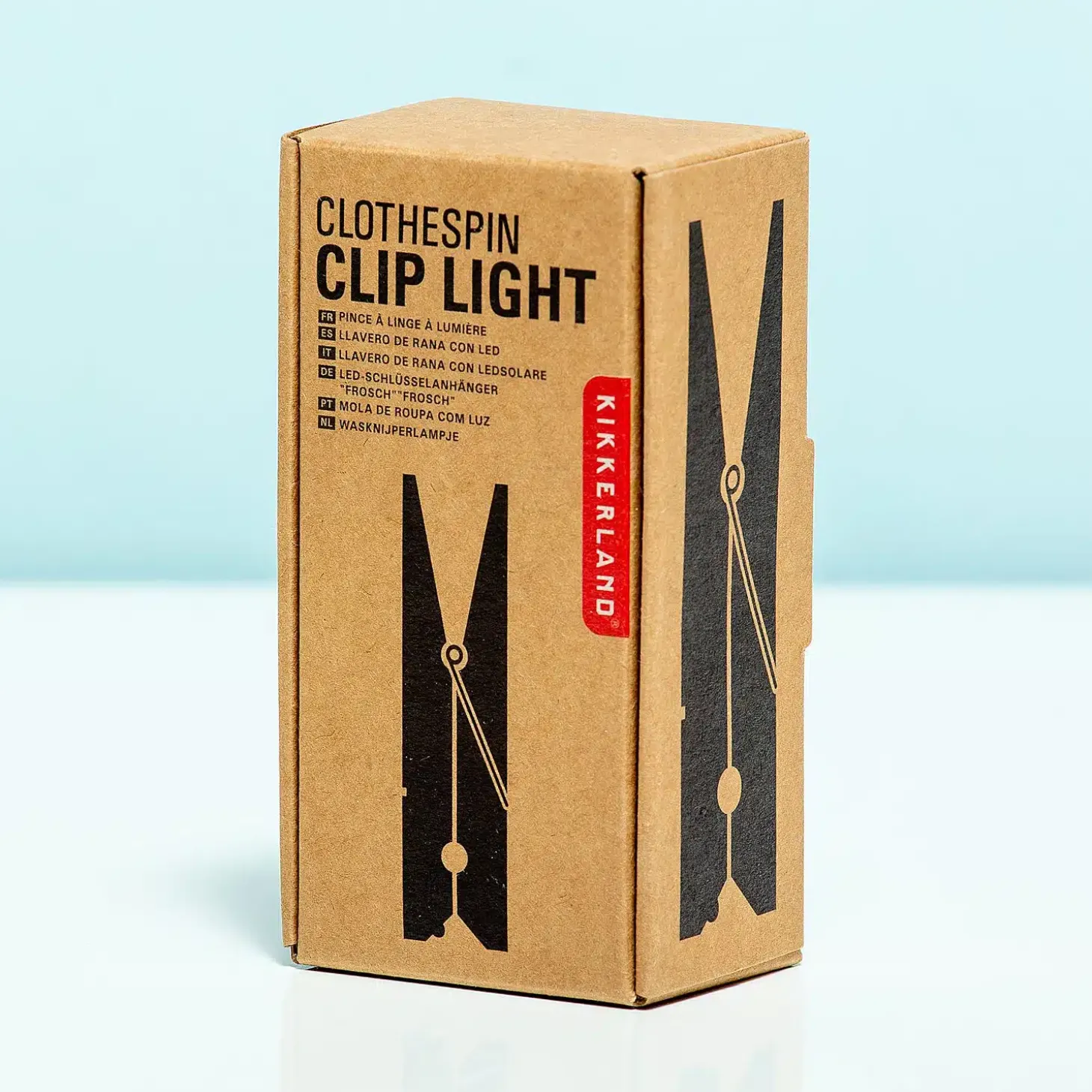 Wasknijper boeklampje