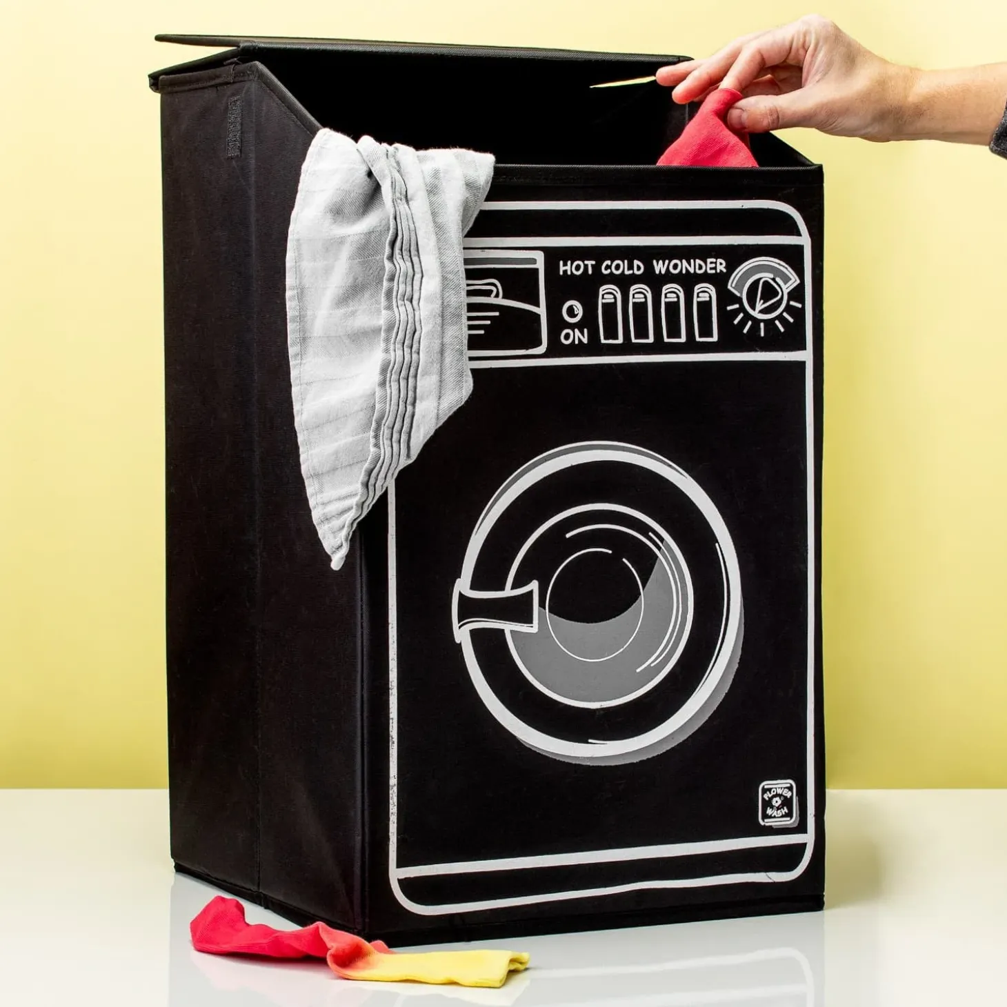 Wasmachine wasmand
