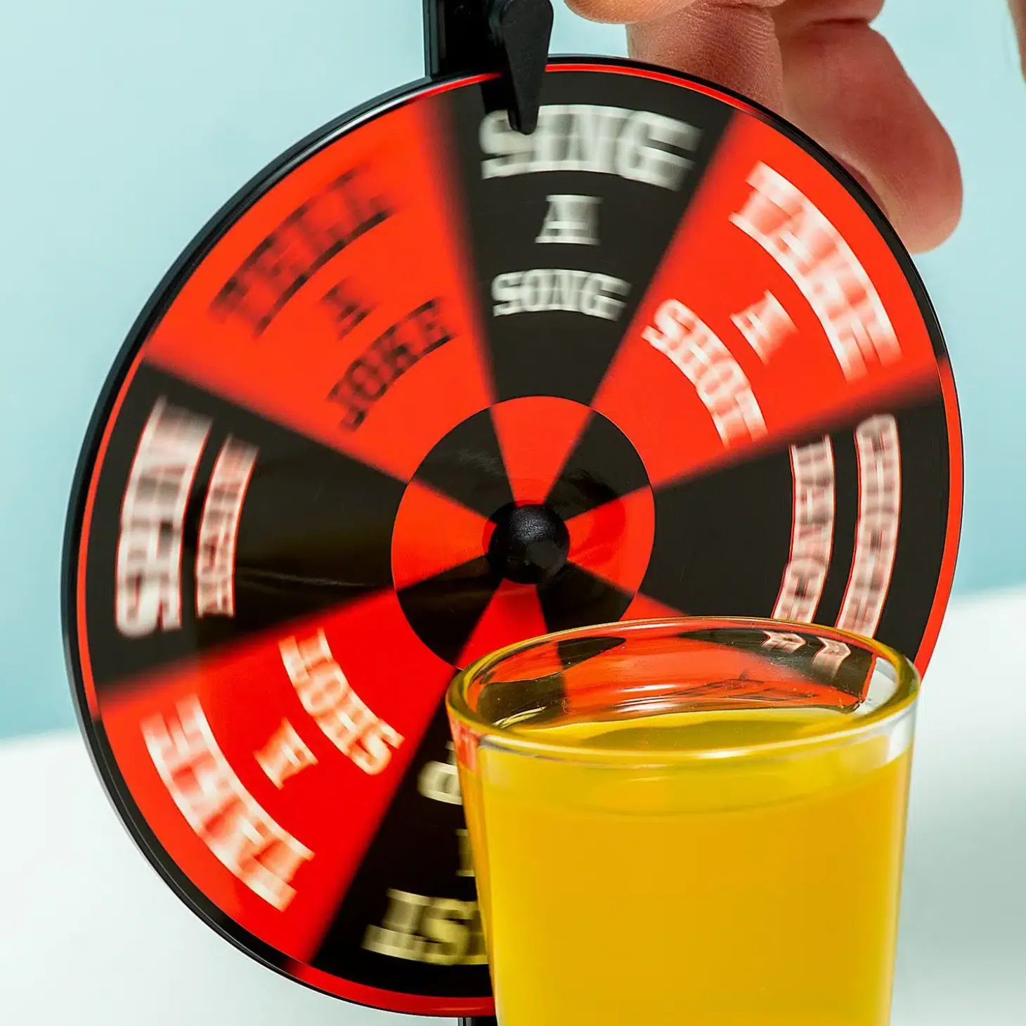 Wheel of Shots drankspel