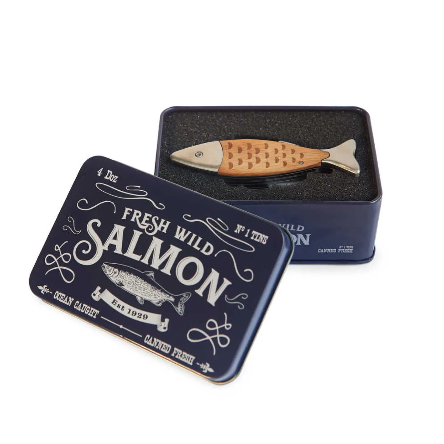 Zalm multitool in cadeaublik